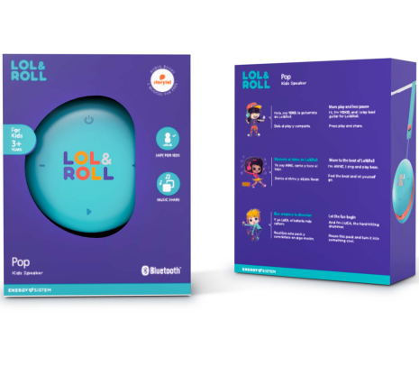 PARLANTE LOL&ROLL KIDS BT BLUE ENERGY SISTEM 454969
