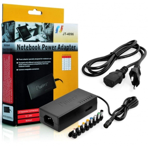 CARGADOR UNIVERSAL  DE VARIOS VOLTAJES DE 12 A 24 V  96WATS  95128