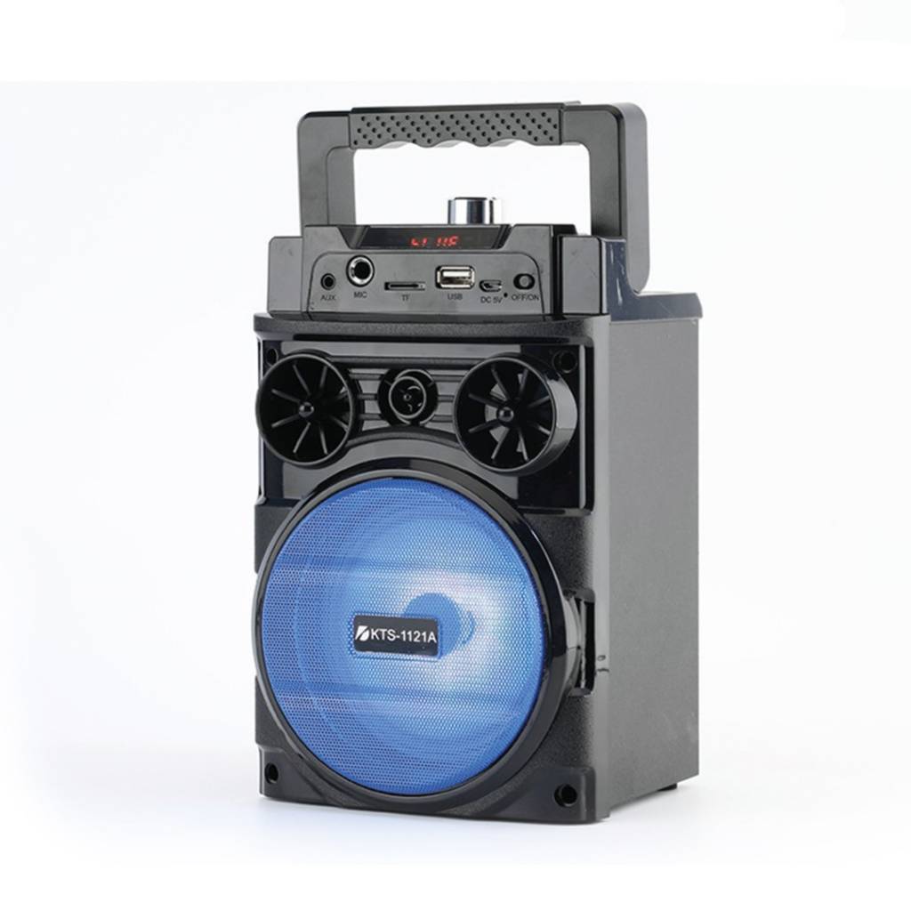 Parlante portátil bluetooth LEDSTAR MODELO KTS-1121A