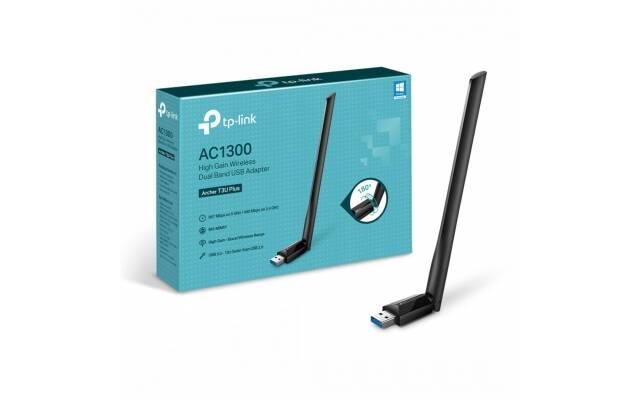 TP-LINK TARJETA USB RED 867MB 5G DUAL USB T3U  ANTENA AC1300