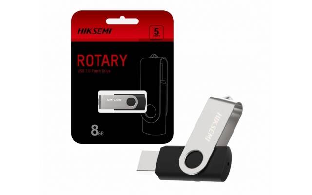 Pendrive HIKSEMI ROTARY  8GB USB 2.0