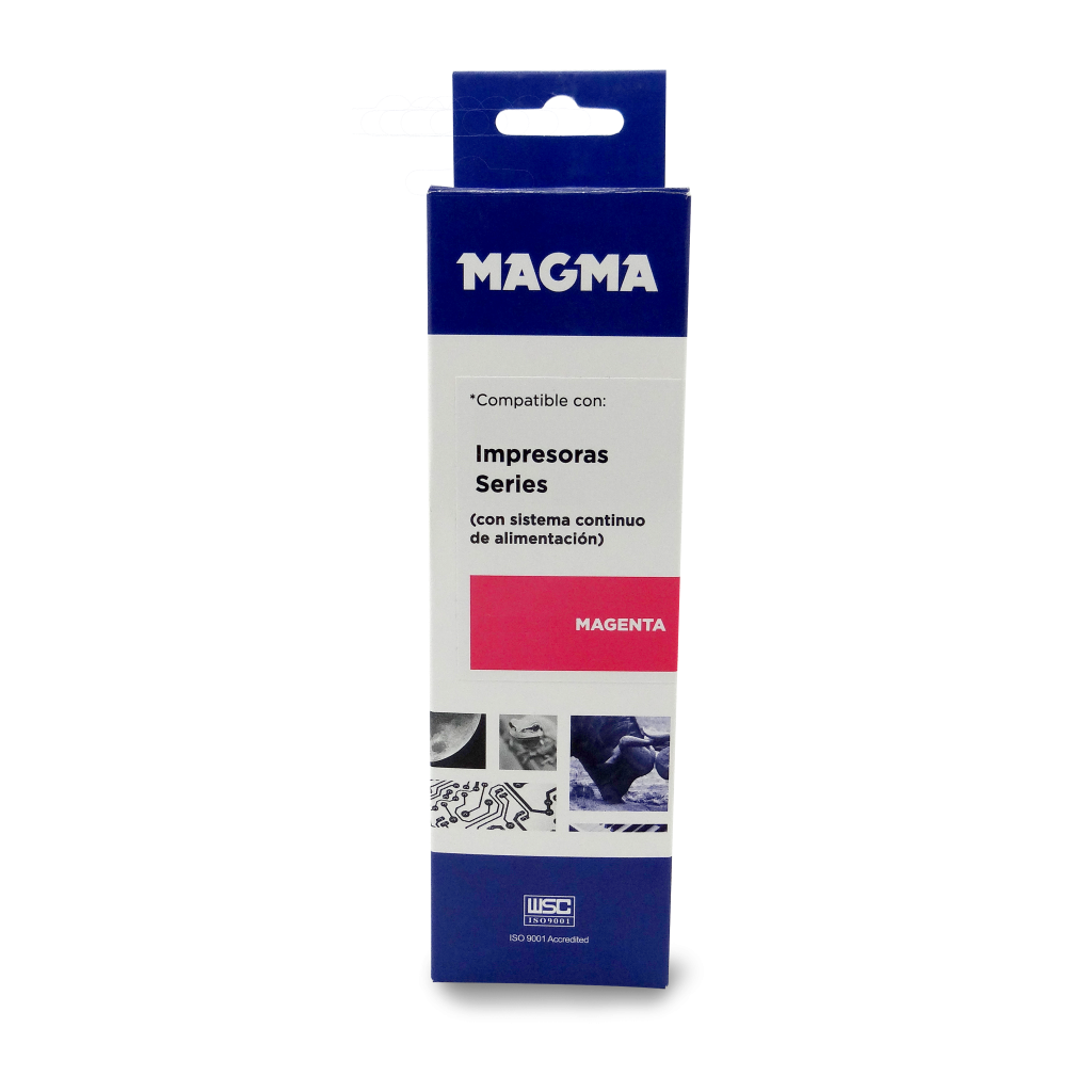 TINTA MAGMA 100ml COLORES PARA EPSON  BOTELLA CAJA MAGENTA
