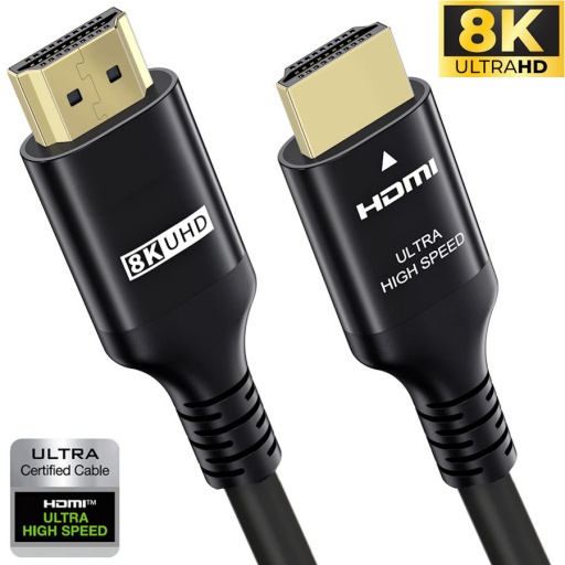CABLE HDMI 8K VERSION 2.1 DE 1.5 METROS SOPORTA 4320P 4K 2160P 1080P FULL-HD CAJA  T01903
