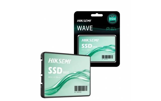 Disco SSD Hiksemi 512GB Wave Nuevo. Modelo Wave.