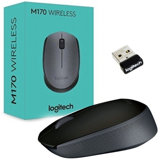 Mouse Logitech M170 inalámbrico Negro