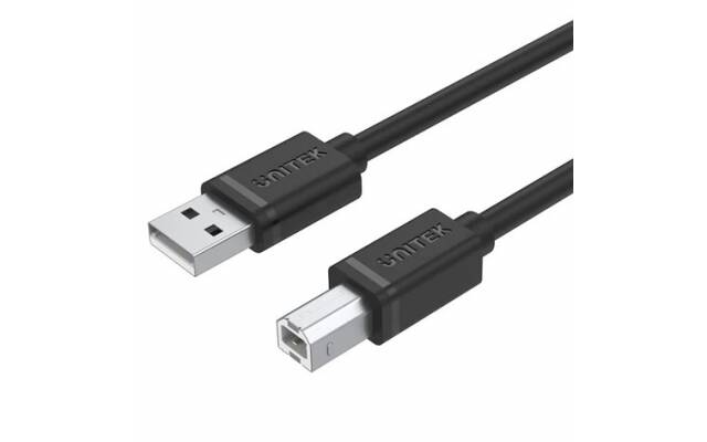 Cable USB Unitek para Impresoras 1m USB 2.0 a USB-B Modelo C430GBK