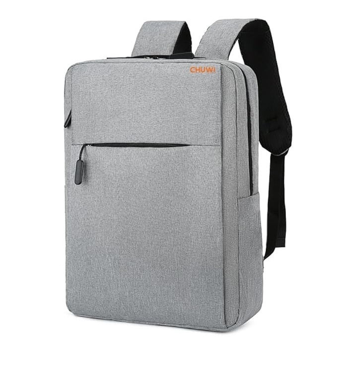 Mochila Chuwi gris 15.6" Resistente al agua.
